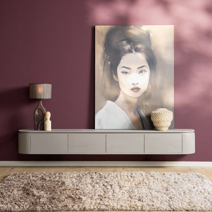 Zwevend tv-meubel Ambiance Naturel | 120 cm