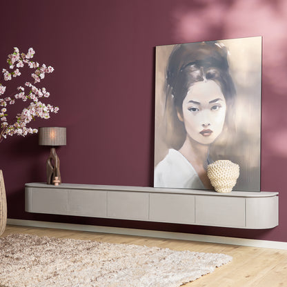 Zwevend tv-meubel Ambiance Naturel | 120 cm