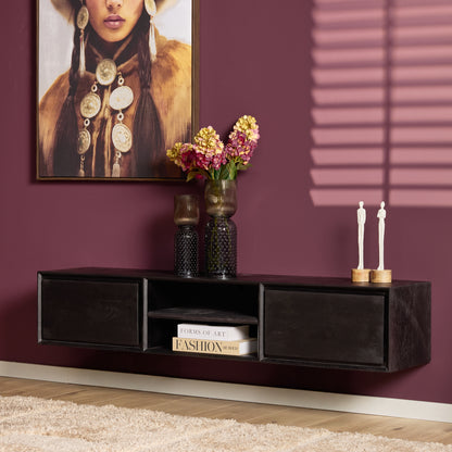 Zwevend tv-meubel Ambiance Naturel | 120 cm