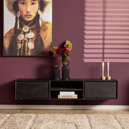 Zwevend tv-meubel Ambiance Naturel | 120 cm