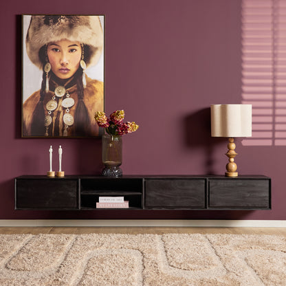Zwevend tv-meubel Ambiance Naturel | 120 cm