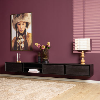 Zwevend tv-meubel Ambiance Naturel | 120 cm