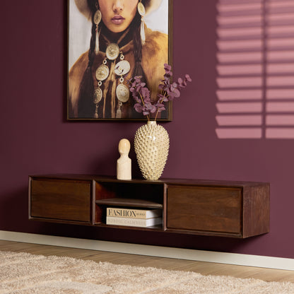 Zwevend tv-meubel Ambiance Naturel | 120 cm