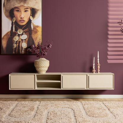 Zwevend tv-meubel Ambiance Naturel | 120 cm