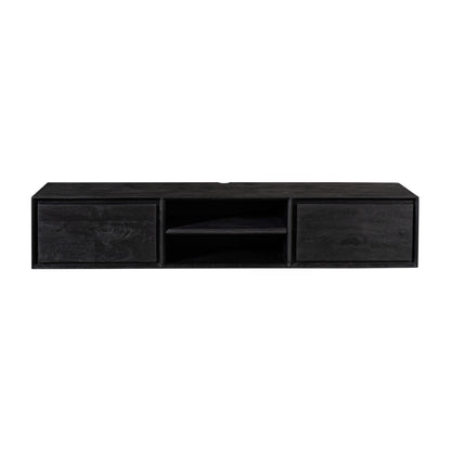 Zwevend tv-meubel Ambiance Zwart | 160 cm