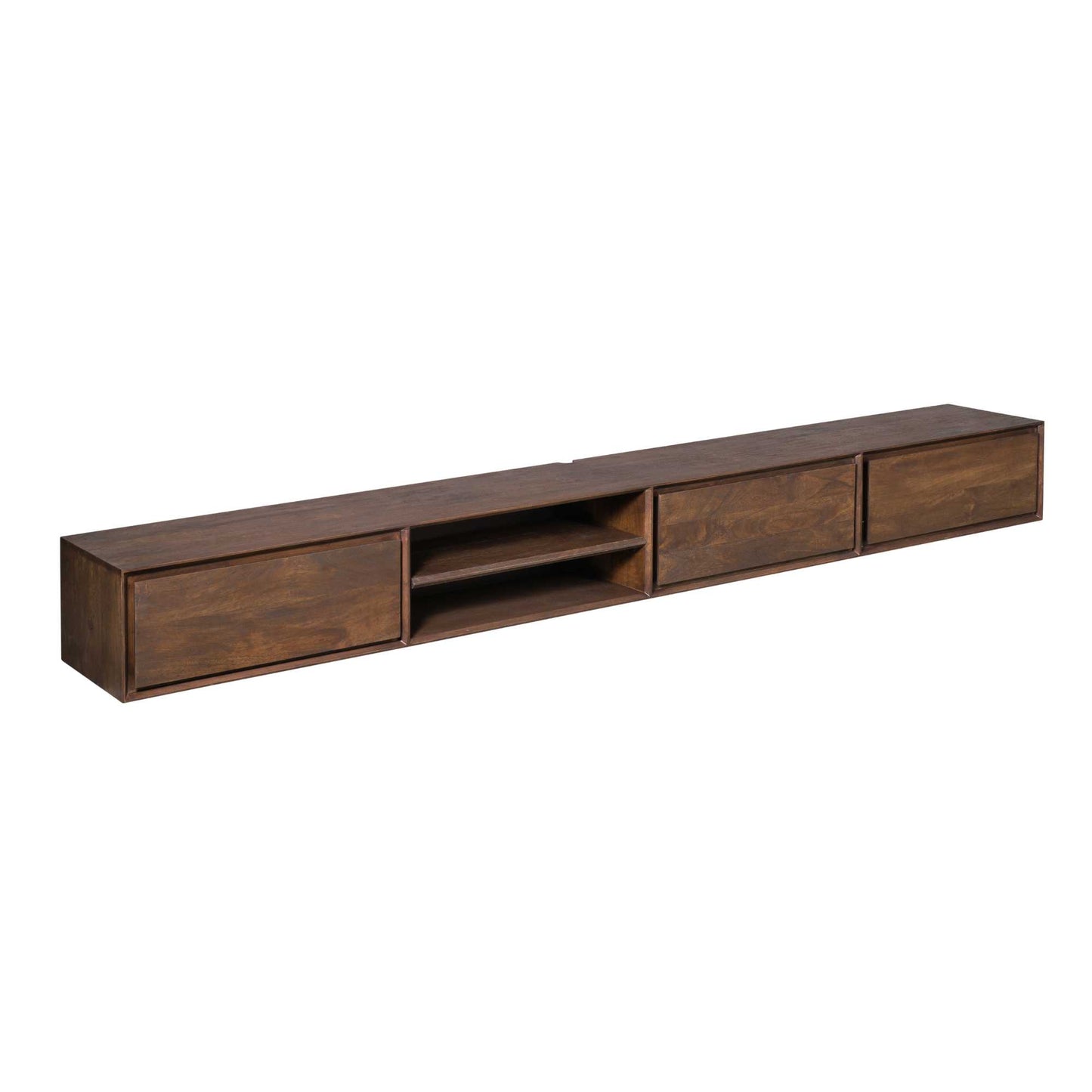 Zwevend tv-meubel Ambiance Brown | 280 cm