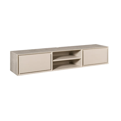 Zwevend tv-meubel Ambiance Sand | 160 cm