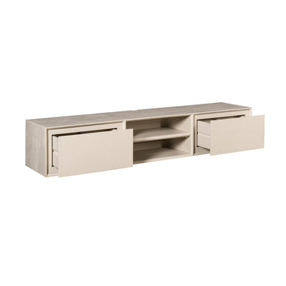 Zwevend tv-meubel Ambiance Sand | 160 cm