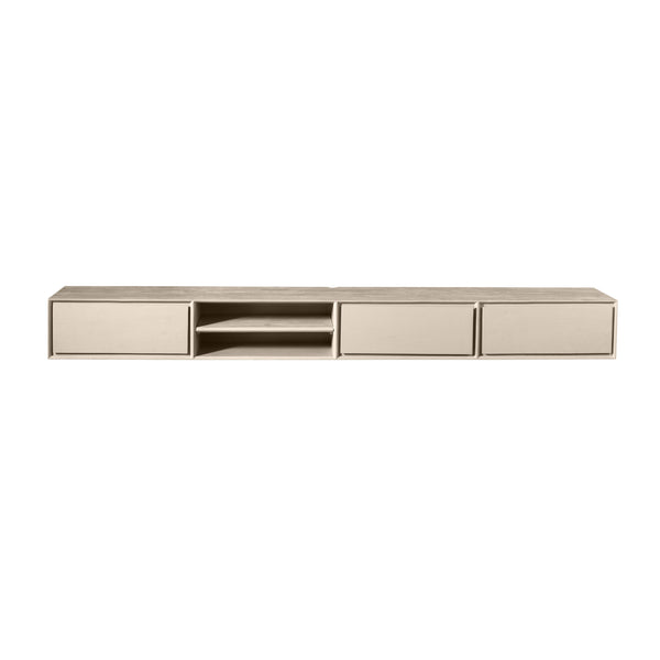 Zwevend tv-meubel Ambiance Sand | 240 cm