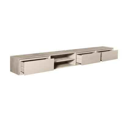 Zwevend tv-meubel Ambiance Sand | 240 cm