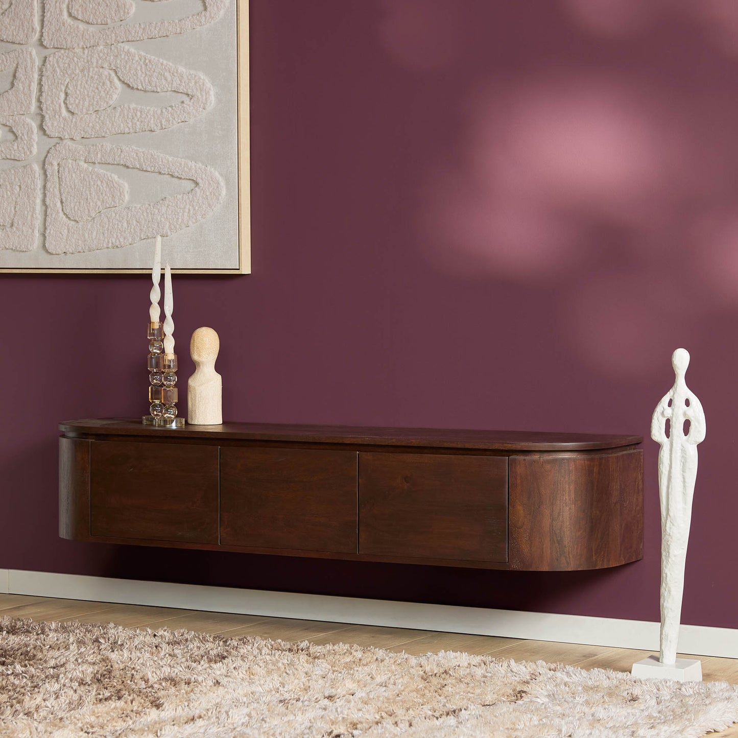 Tv-meubel Excellent Bruin | 160 cm