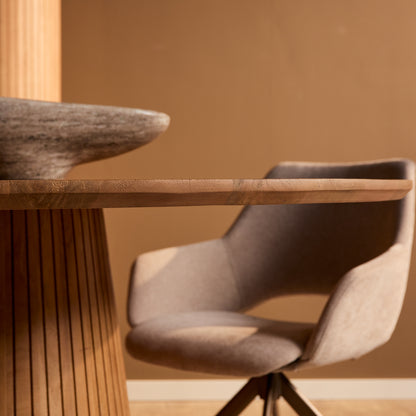 Eettafel Solana | 210 cm | Naturel | Ovaal