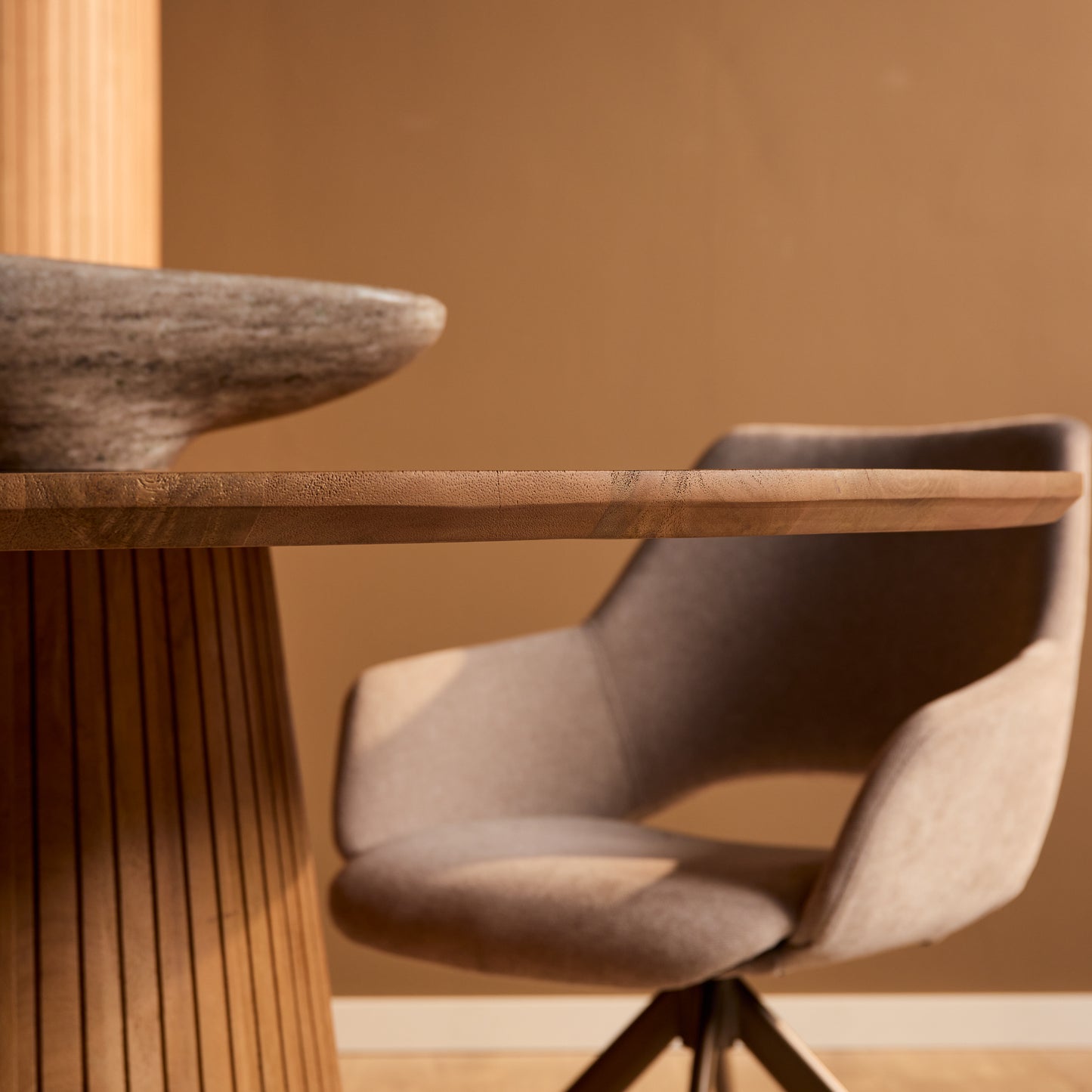 Eettafel Solana | 240 cm | Naturel | Ovaal