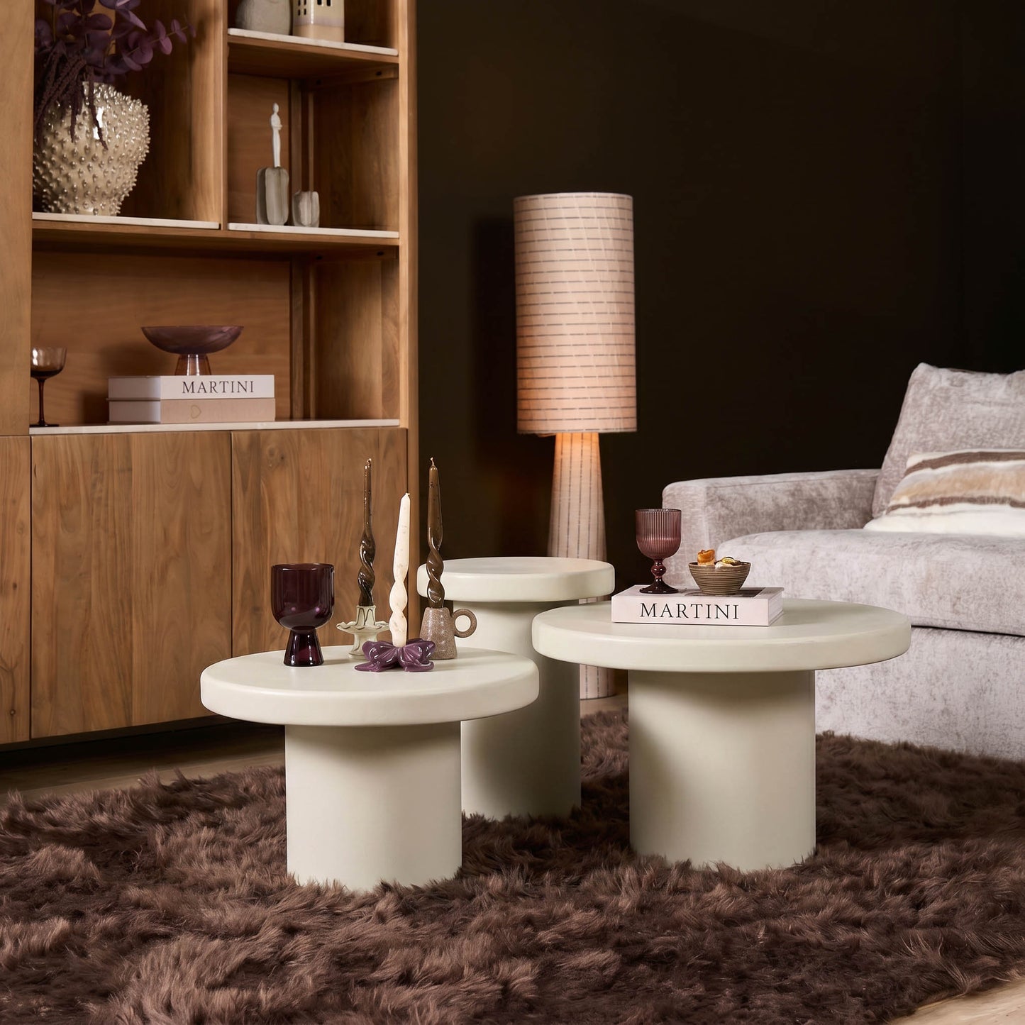 Salontafel Maya | 70 cm | Zand