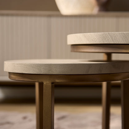 Salontafel Madison Sand | 70 cm | set van 3