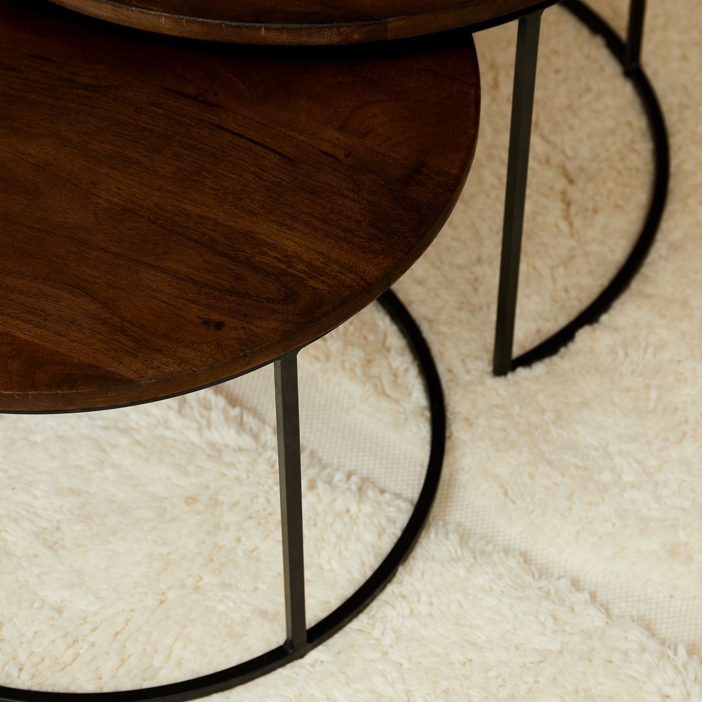 Salontafel Madison Bruin | 70 cm | set van 2