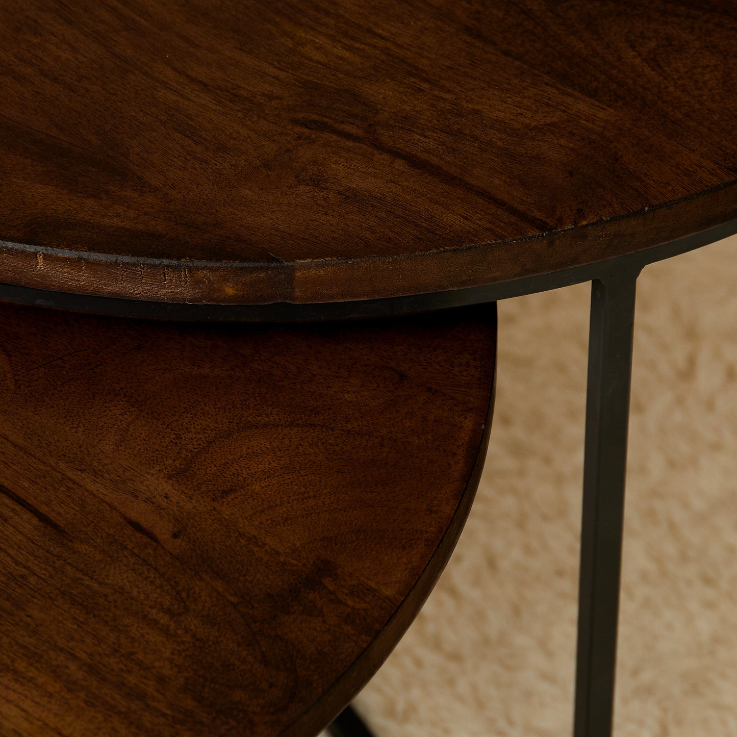 Salontafel Madison Bruin | 70 cm | set van 2