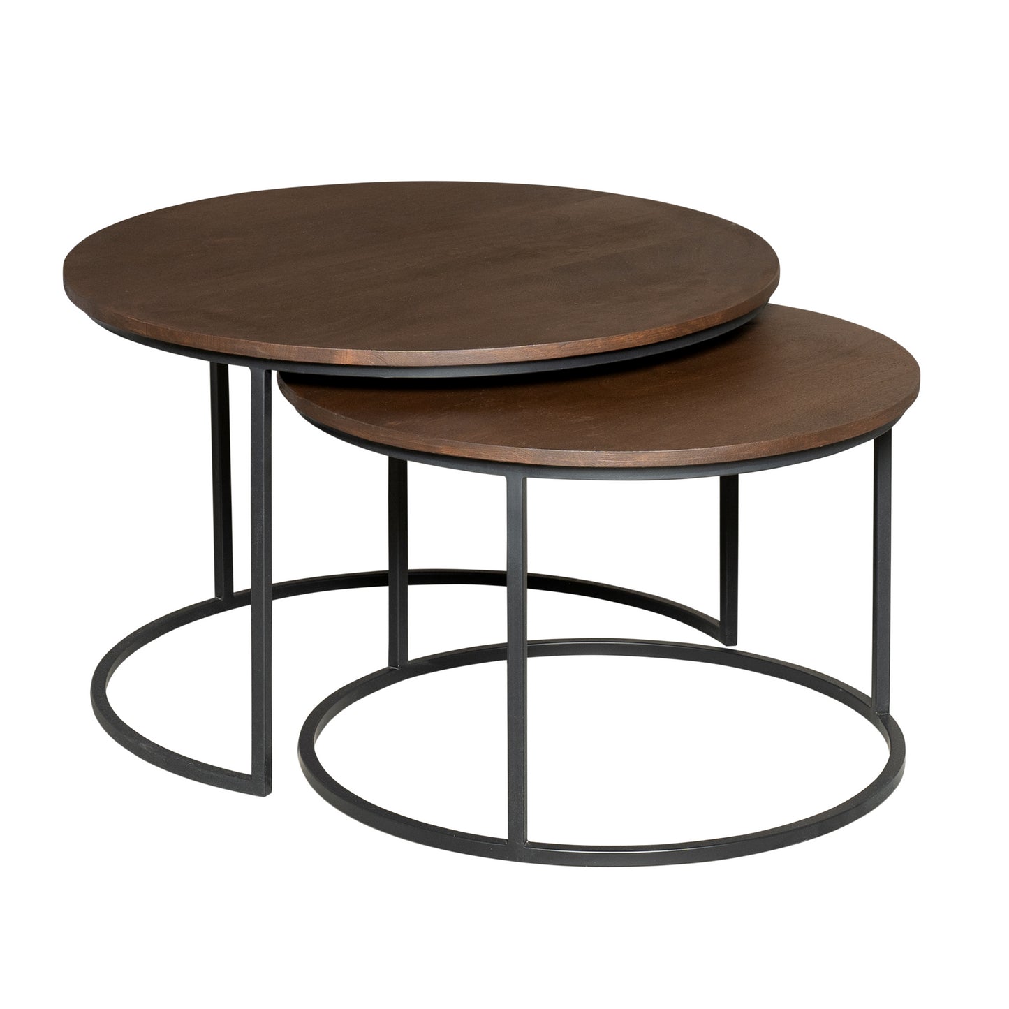Salontafel Madison Bruin | 70 cm | set van 2