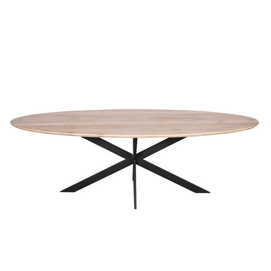 Eiken eettafel Ferris | Ovaal 210 cm | Naturel