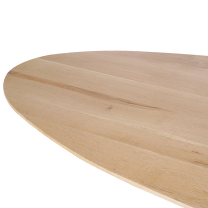Eiken eettafel Ferris | Ovaal 210 cm | Naturel
