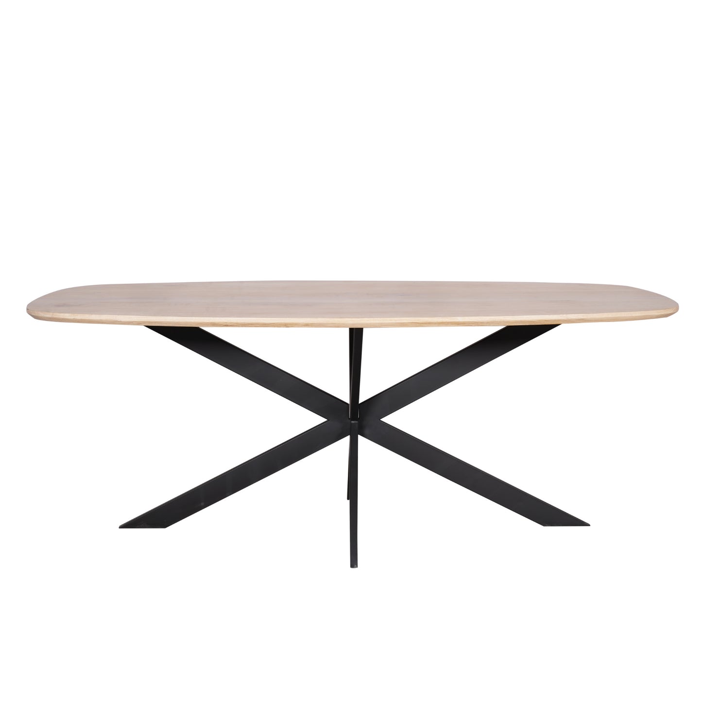 Eiken eettafel Ferris | Deens Ovaal 200 cm | Naturel