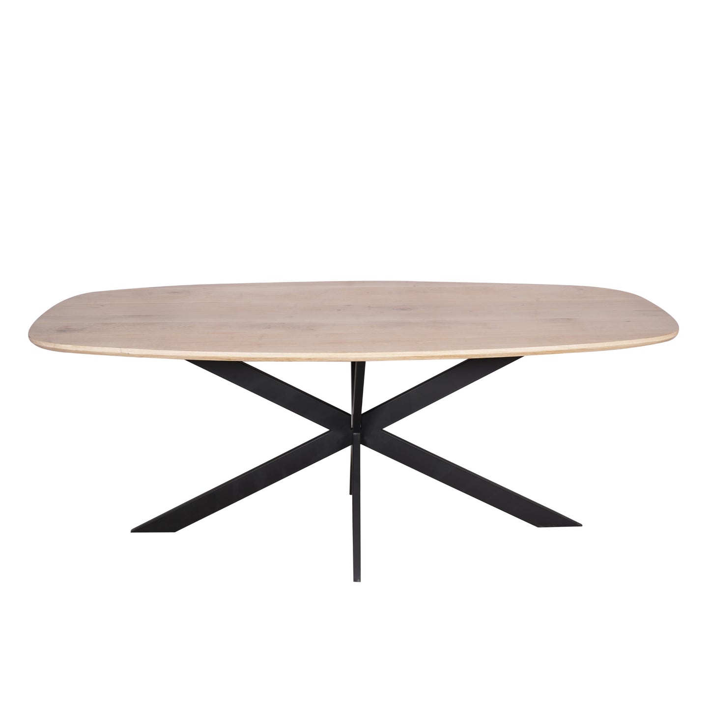 Eiken eettafel Ferris | Deens Ovaal 200 cm | Naturel