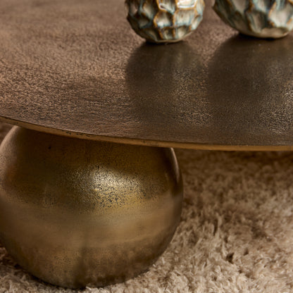 Salontafel Ziva Goud | 90 cm