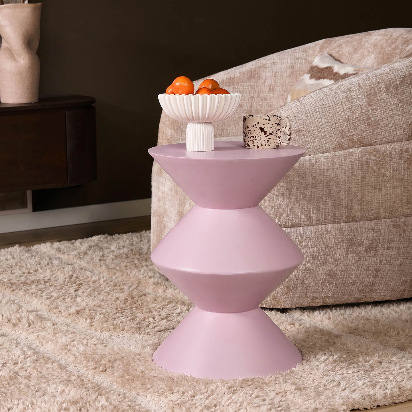 Side table Abel | Roze