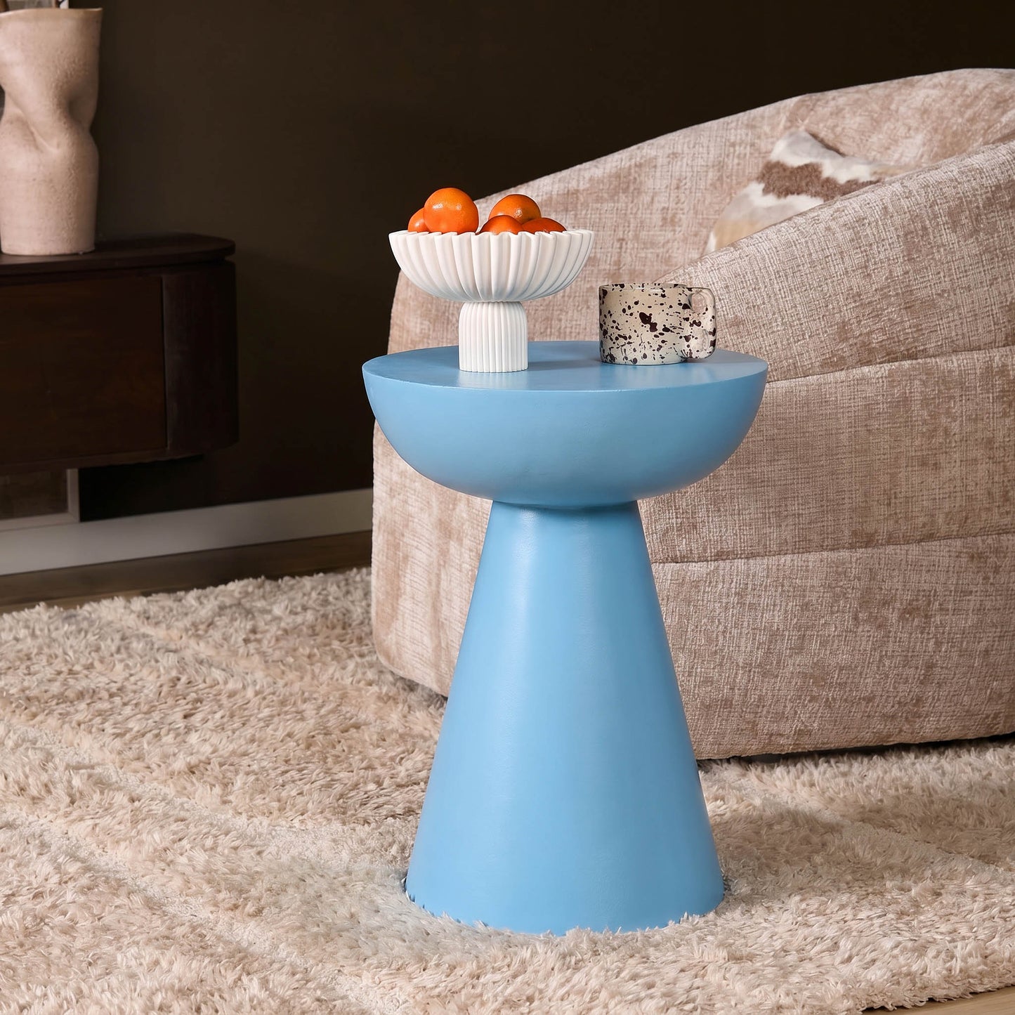 Side table Owen | Blauw