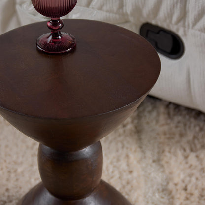 Bijzettafel Ron | Bruin