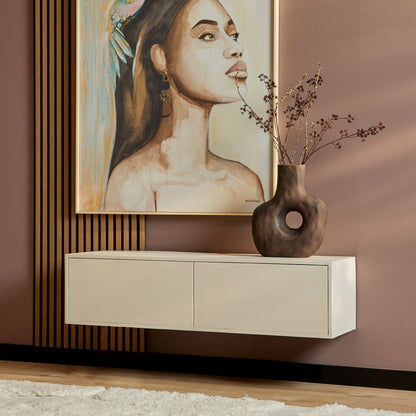 Zwevend tv-meubel Vision Sand | 120 cm