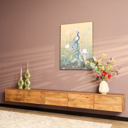 Zwevend tv-meubel Vision Naturel | 280 cm