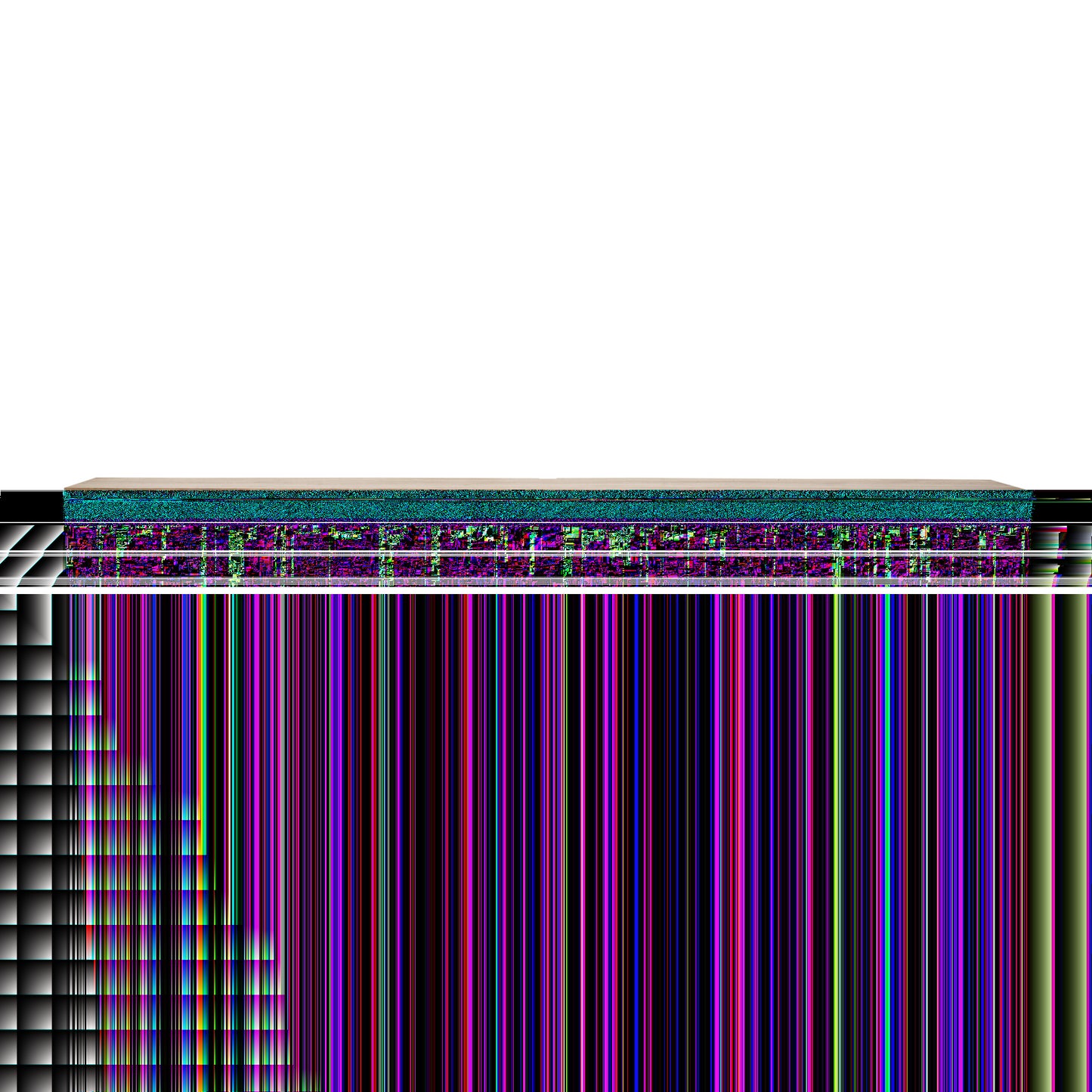 Zwevend tv-meubel Vision Naturel | 280 cm