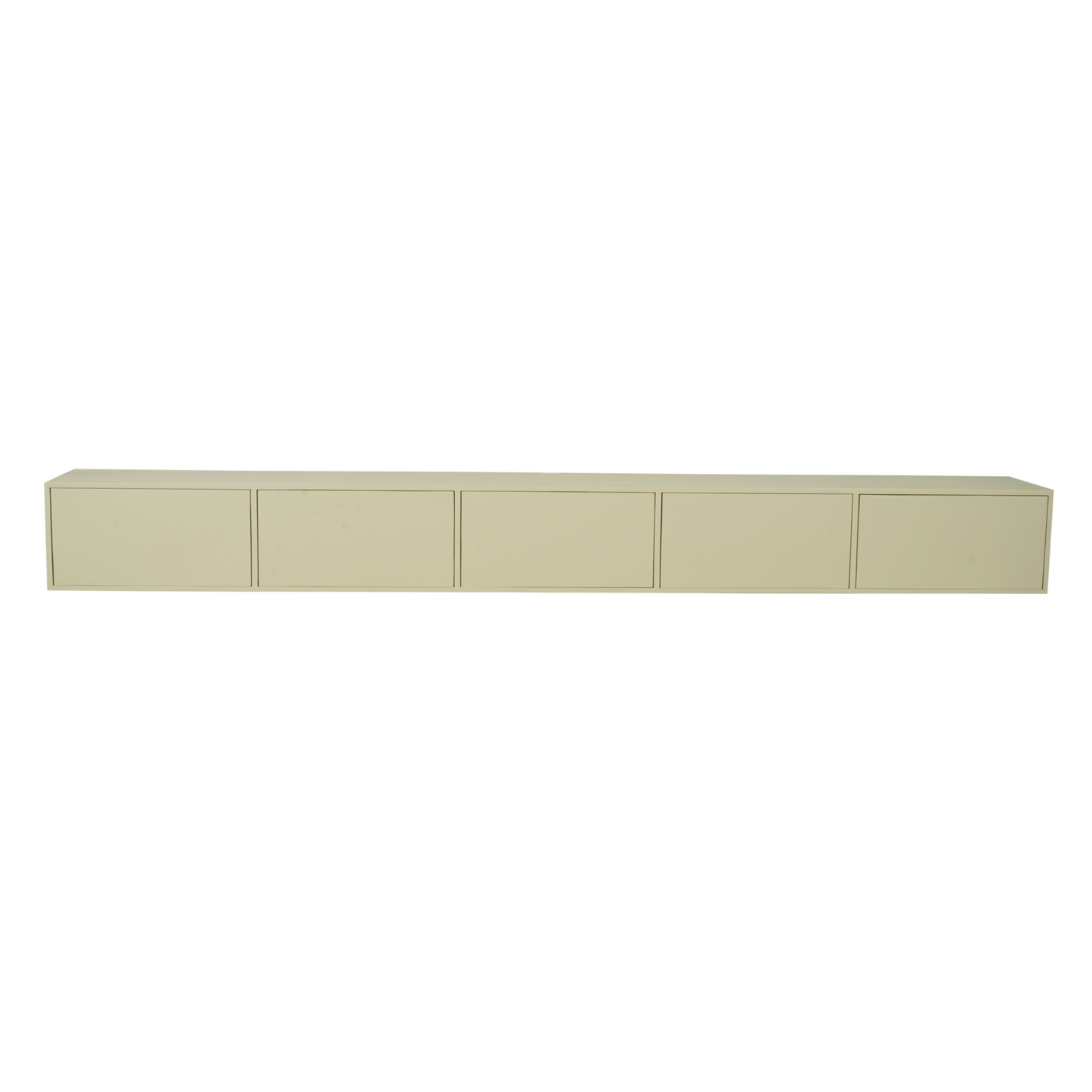 Floating TV cabinet Vision Sand | 280 cm