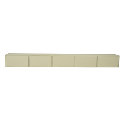 Floating TV cabinet Vision Sand | 280 cm