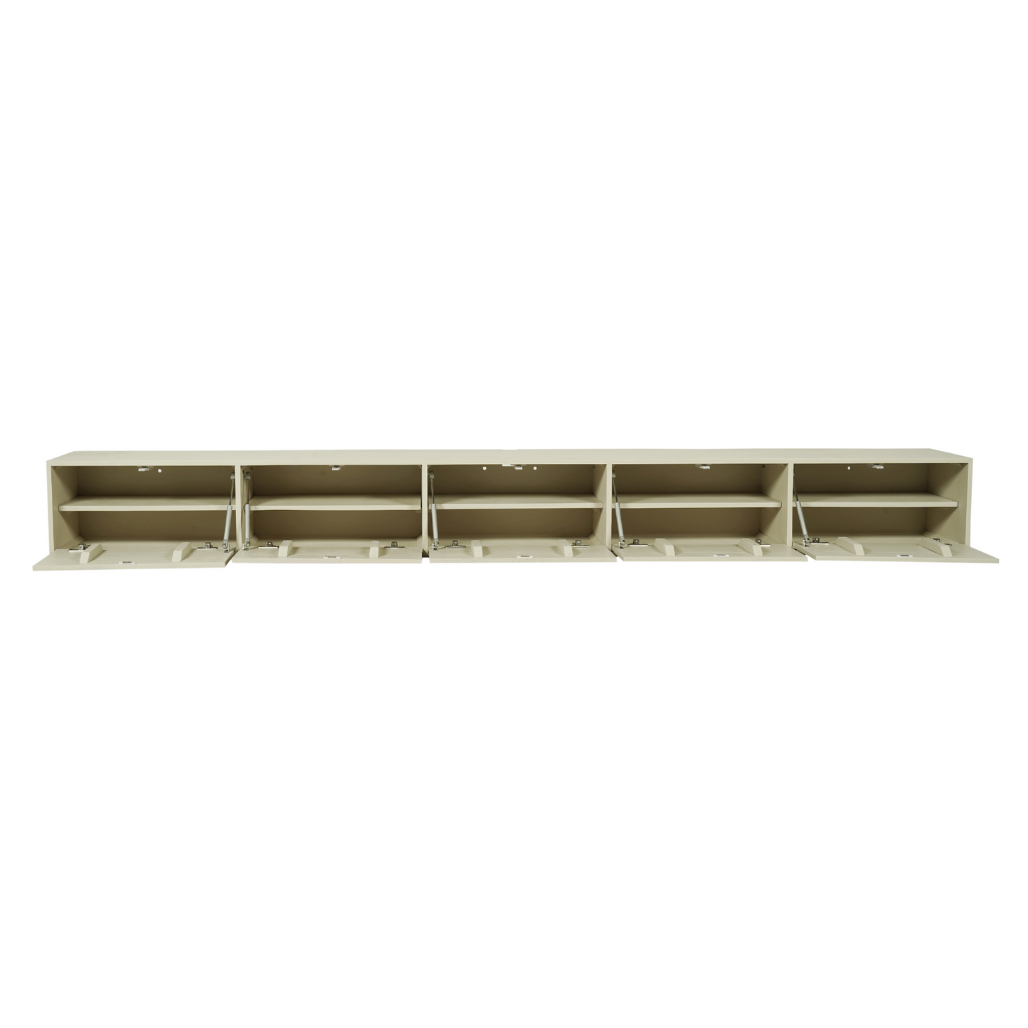 Floating TV cabinet Vision Sand | 280 cm