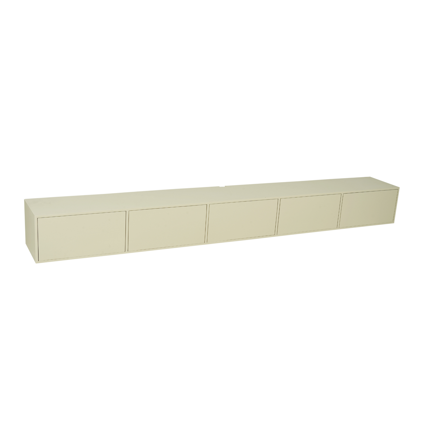 Floating TV cabinet Vision Sand | 280 cm
