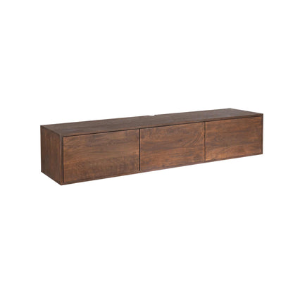 Zwevend tv-meubel Vision Brown | 160 cm