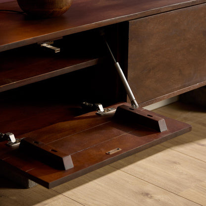 Zwevend tv-meubel Vision Brown | 160 cm