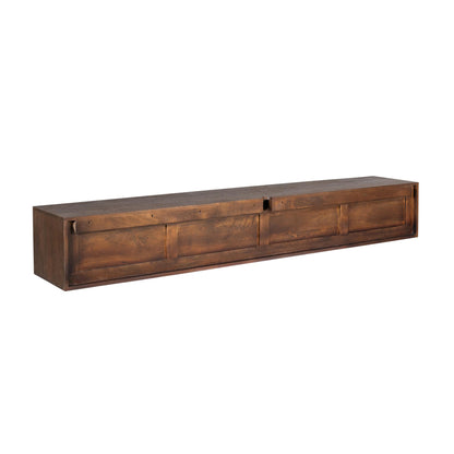 Zwevend tv-meubel Vision Brown | 200 cm