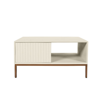 Salontafel Madison Zand | 80 cm | Vierkant