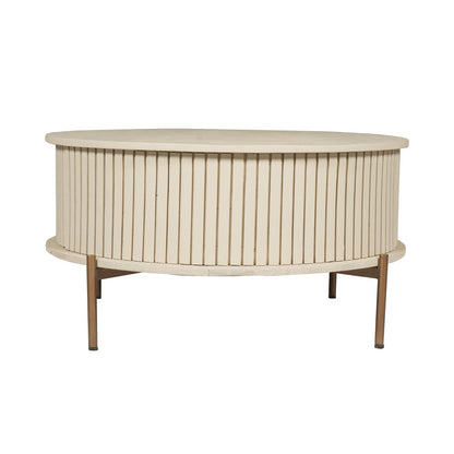 Salontafel Madison Zand | 80 cm | Rond