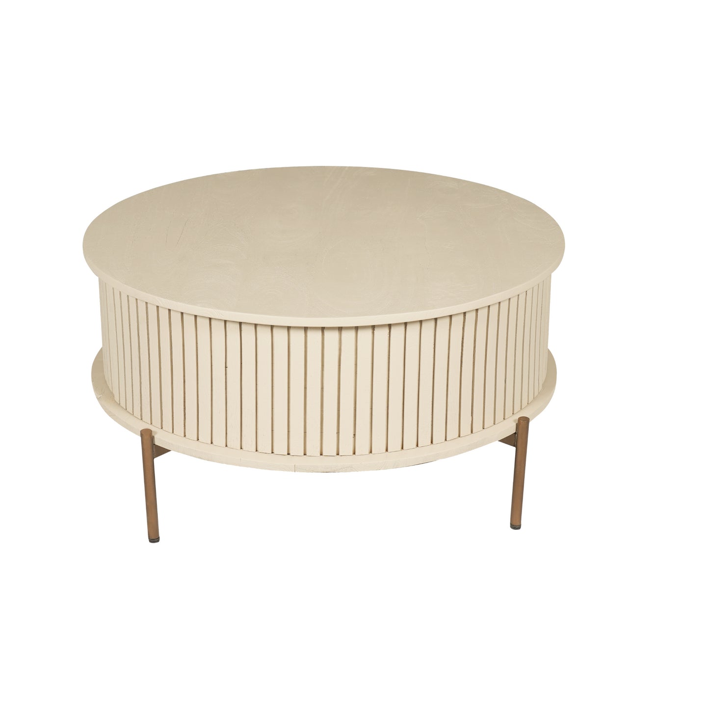 Salontafel Madison Zand | 80 cm | Rond