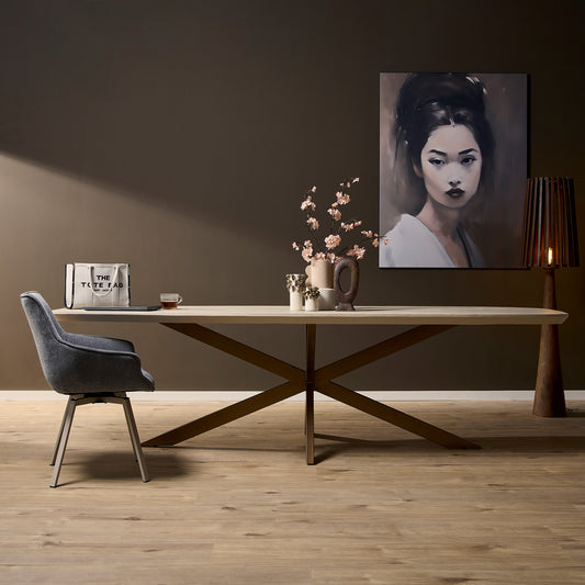 Eettafel Madison Sand | 280 cm | Deens Ovaal
