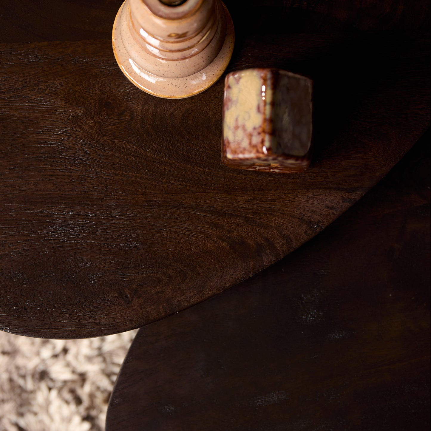 Salontafel Mirre | Bruin | Set van 2