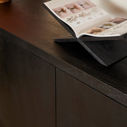 Dressoir Brussel Zwart 4 deuren | 200 cm