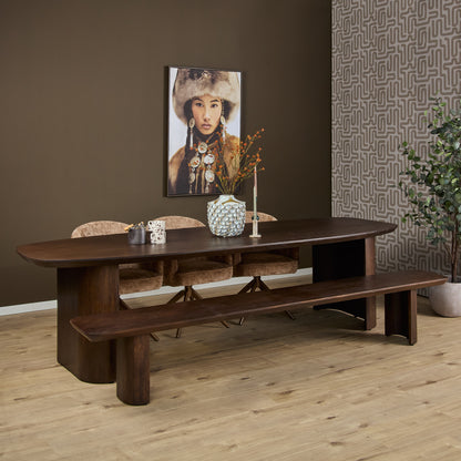 Eettafel Maré Bruin | 300 cm