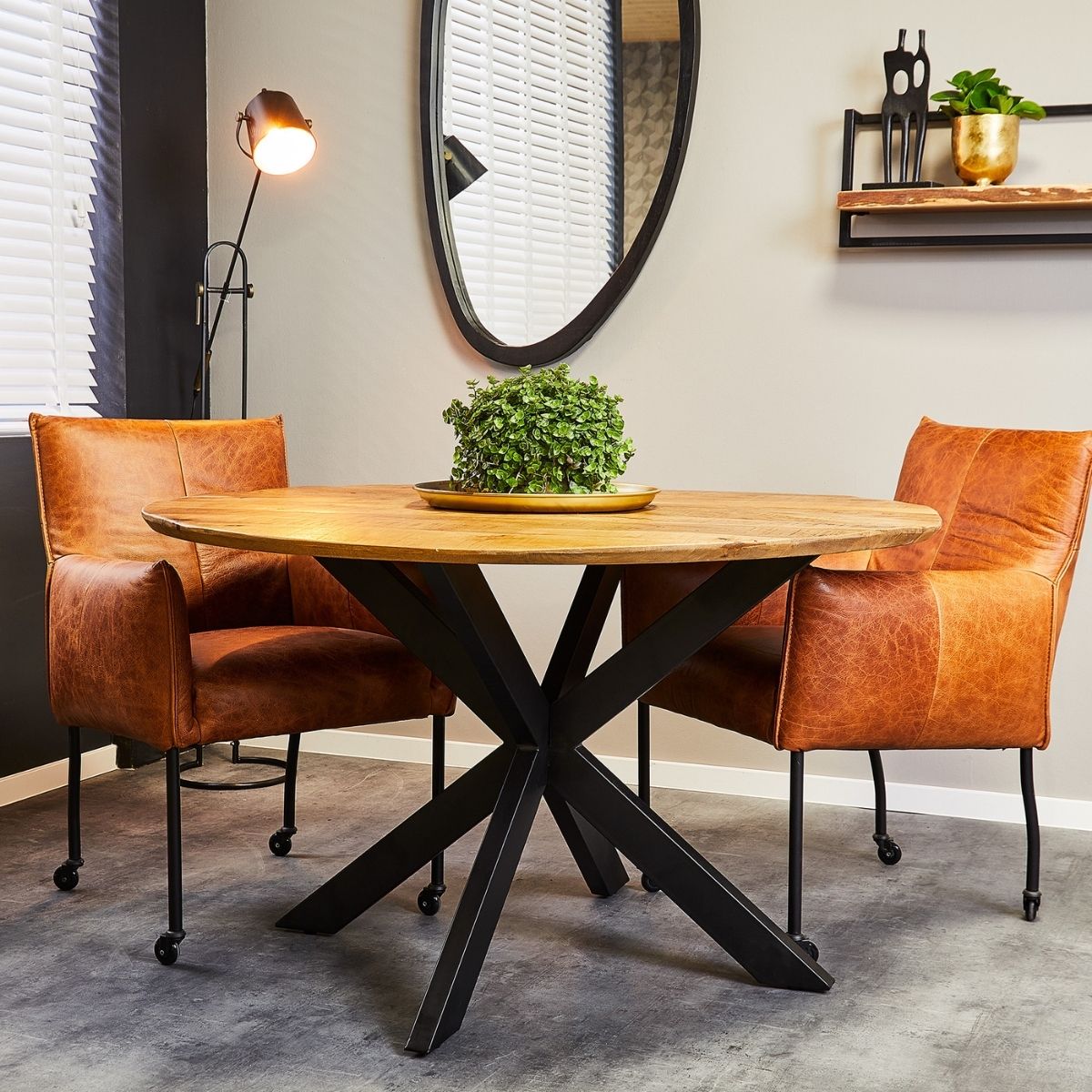 Eettafel Arlington | Rond | 140 cm