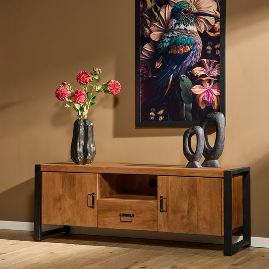 Tv-meubel Boaz 150 cm | Twee deuren en een lade