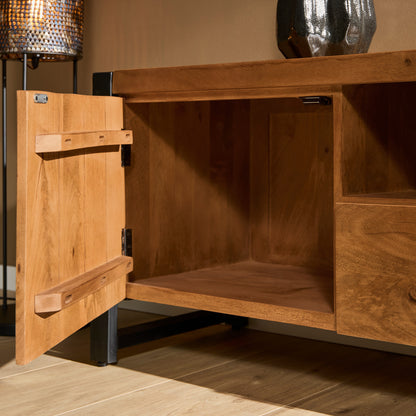 Tv-meubel Boaz 150 cm | Twee deuren en een lade